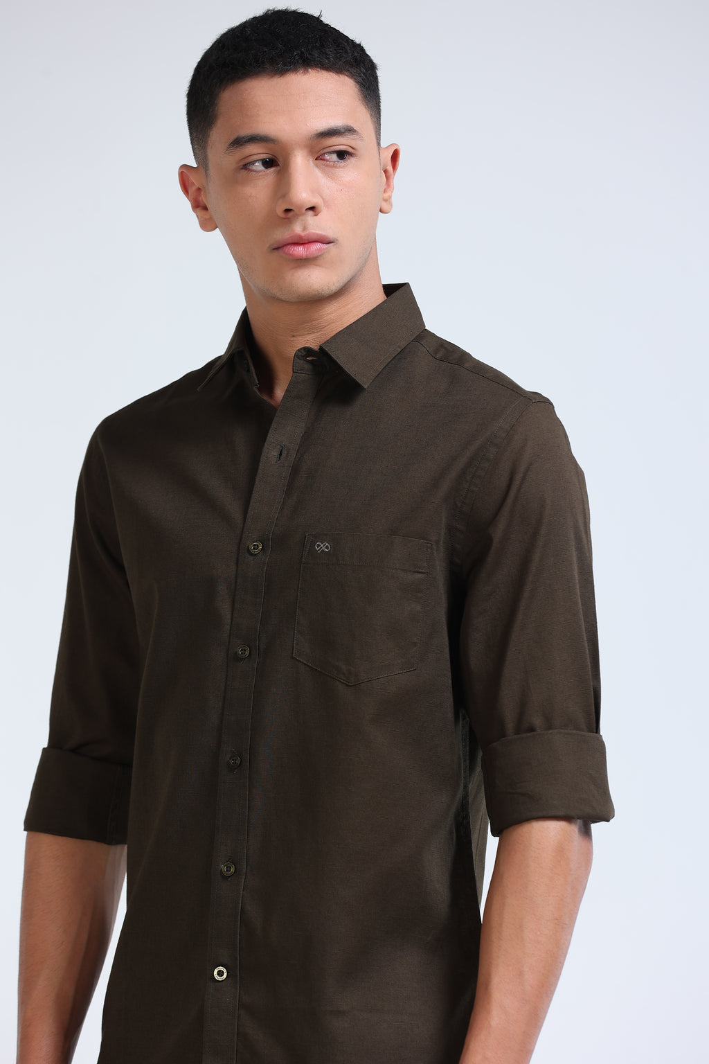 Polonia Linen Shirt - Olive