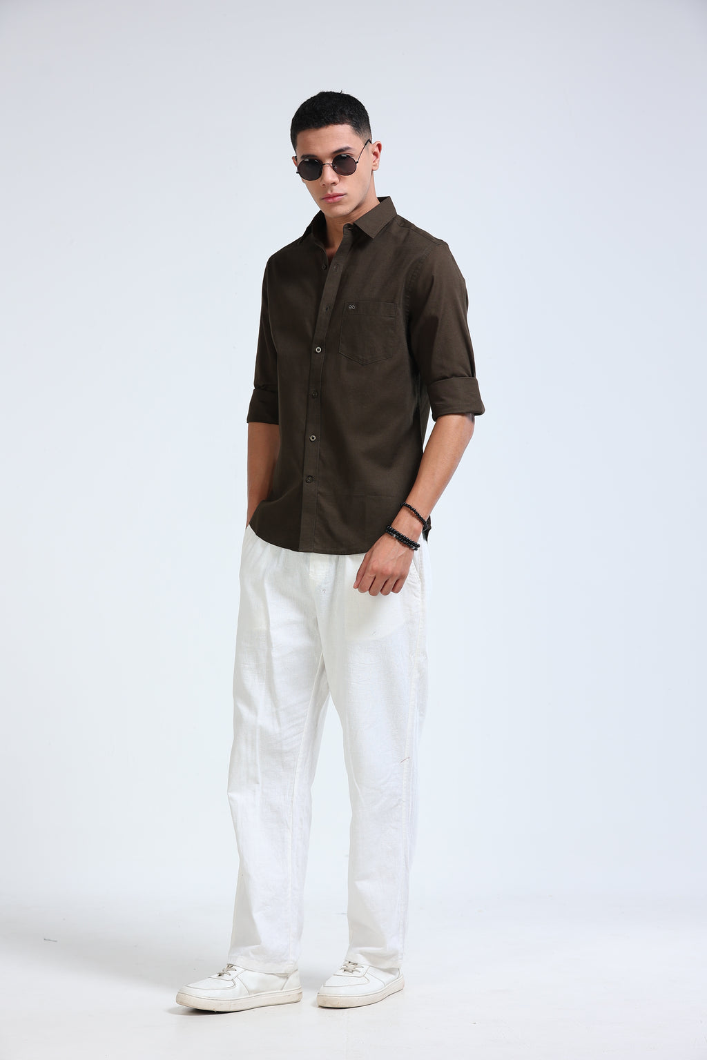 Polonia Linen Shirt - Olive