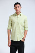 Polonia Linen Shirt - Light Green