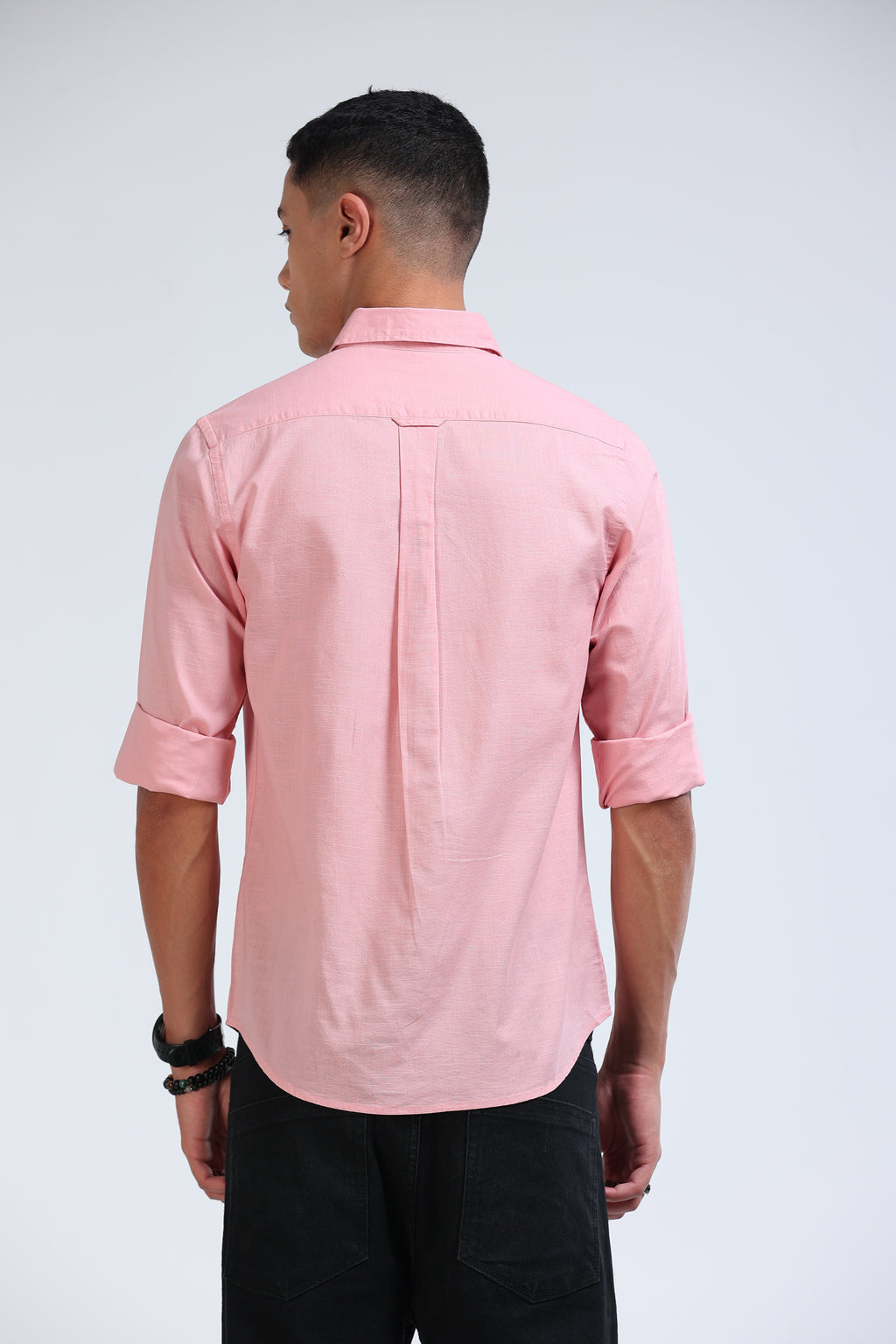 Polonia Linen Shirt - Light Pink
