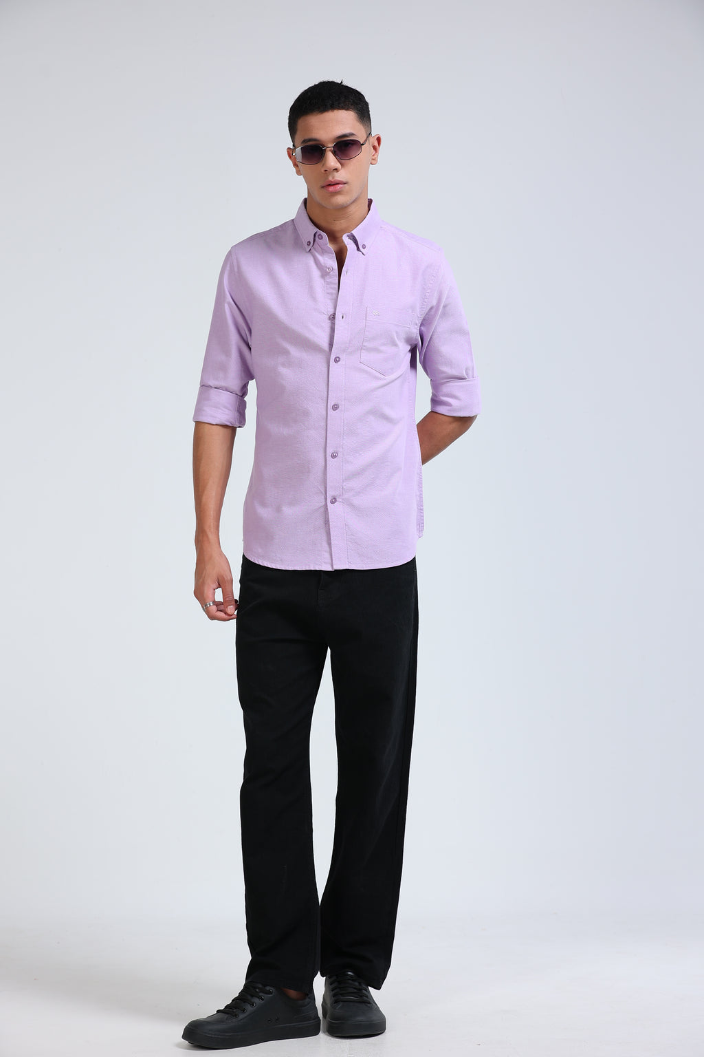 Oxford Shirt - Light Purple