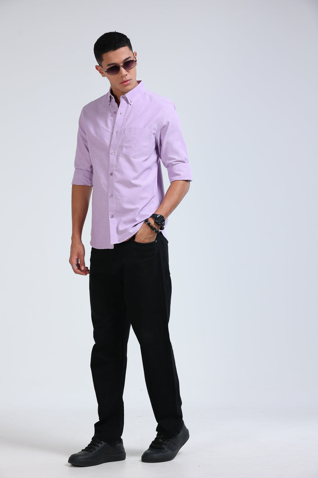 Oxford Shirt - Light Purple