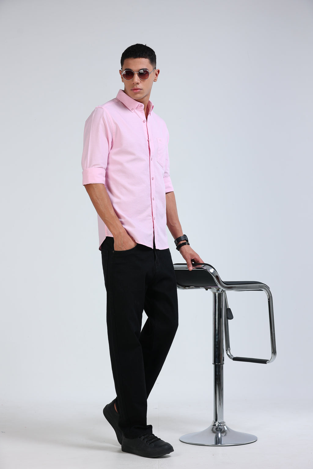 Oxford Shirt - Soft Pink