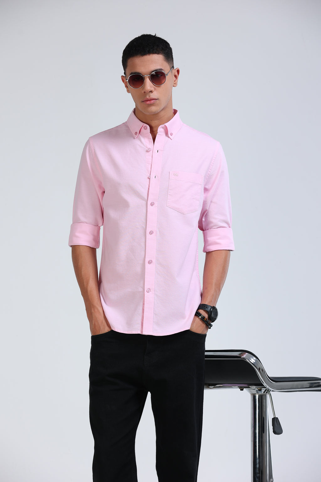 Oxford Shirt - Soft Pink