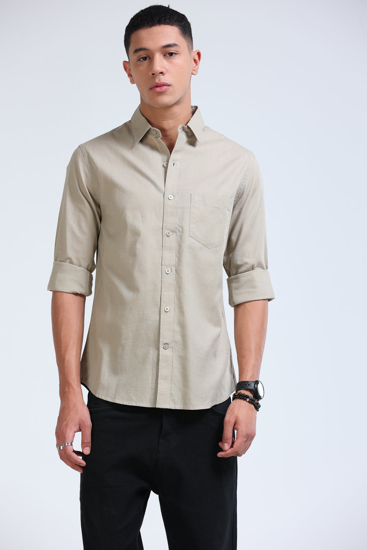 Polonia Linen Shirt - Beige