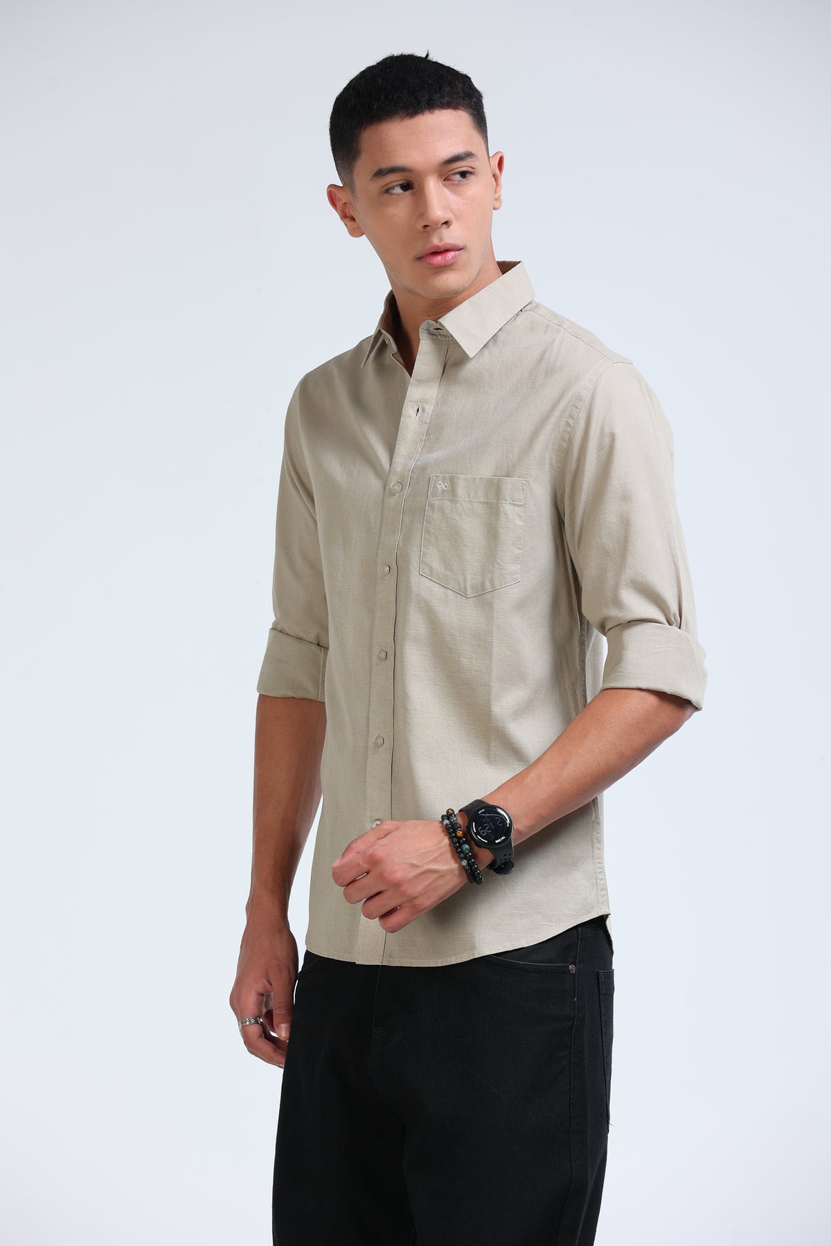 Polonia Linen Shirt - Beige