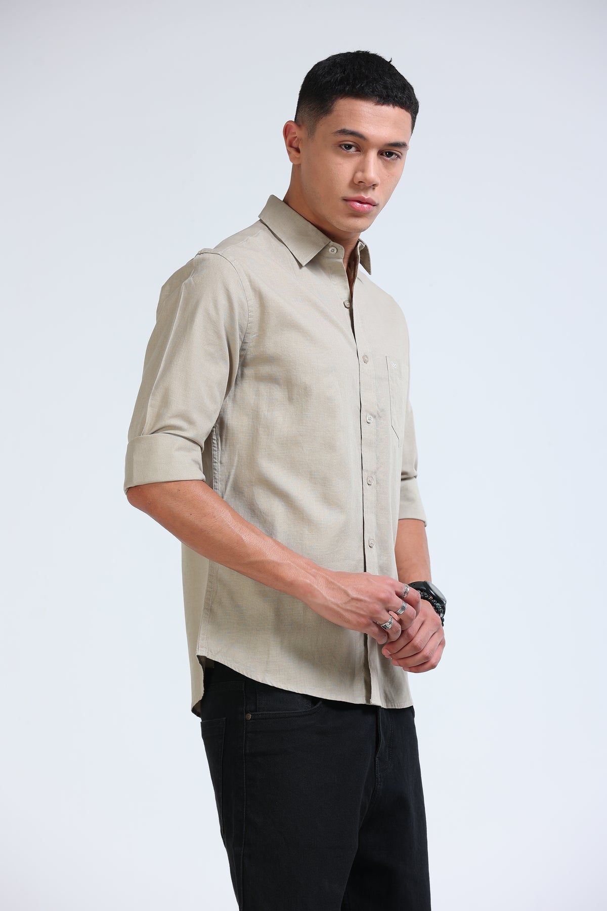 Polonia Linen Shirt - Beige