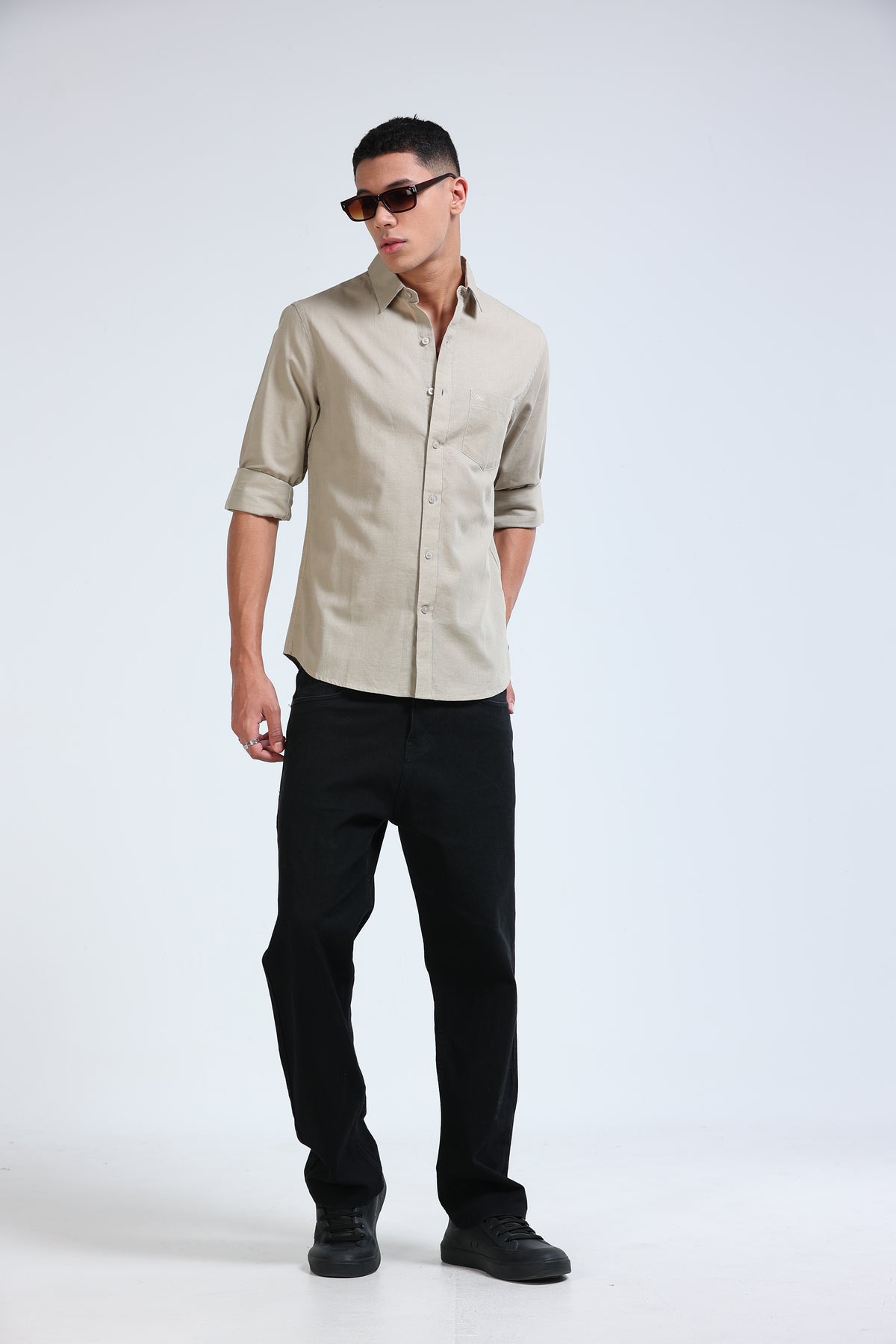 Polonia Linen Shirt - Beige
