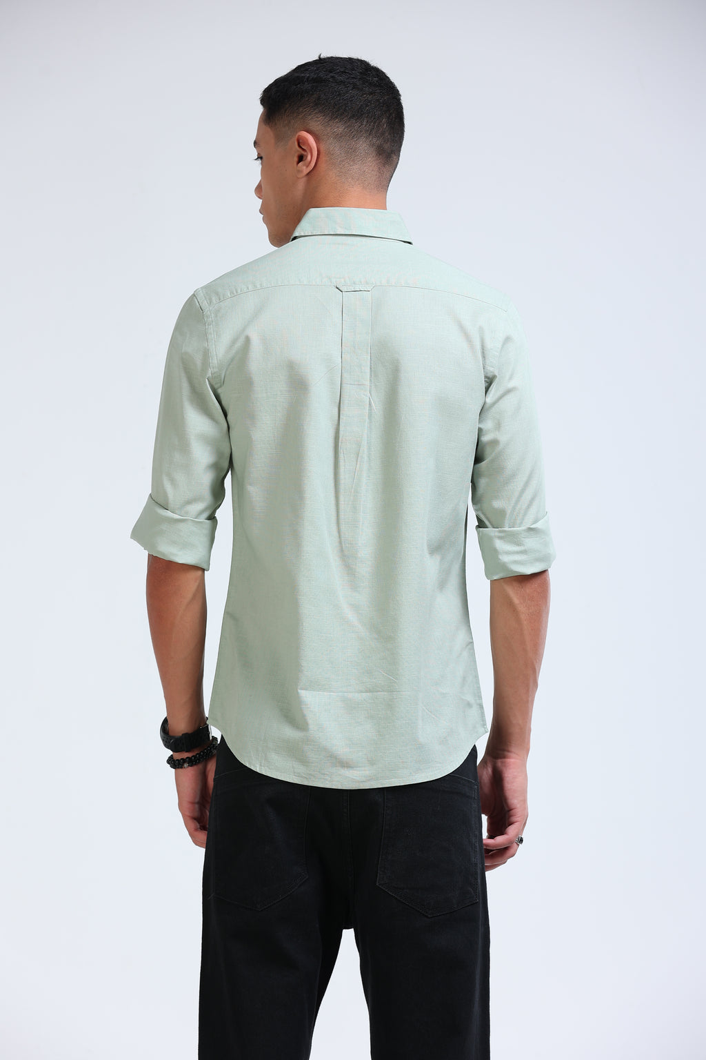 Polonia Linen Shirt - Mint Green