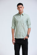 Polonia Linen Shirt - Mint Green