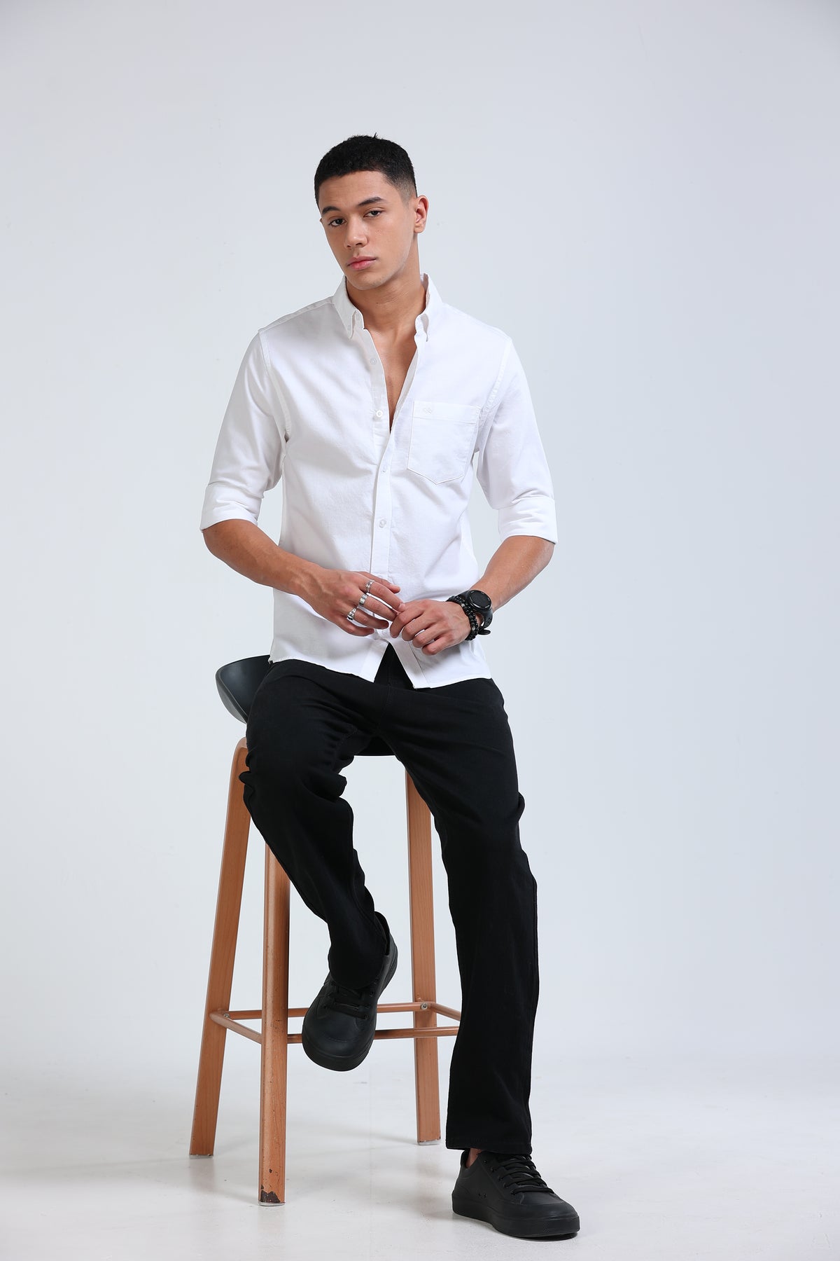 Oxford Shirt - White