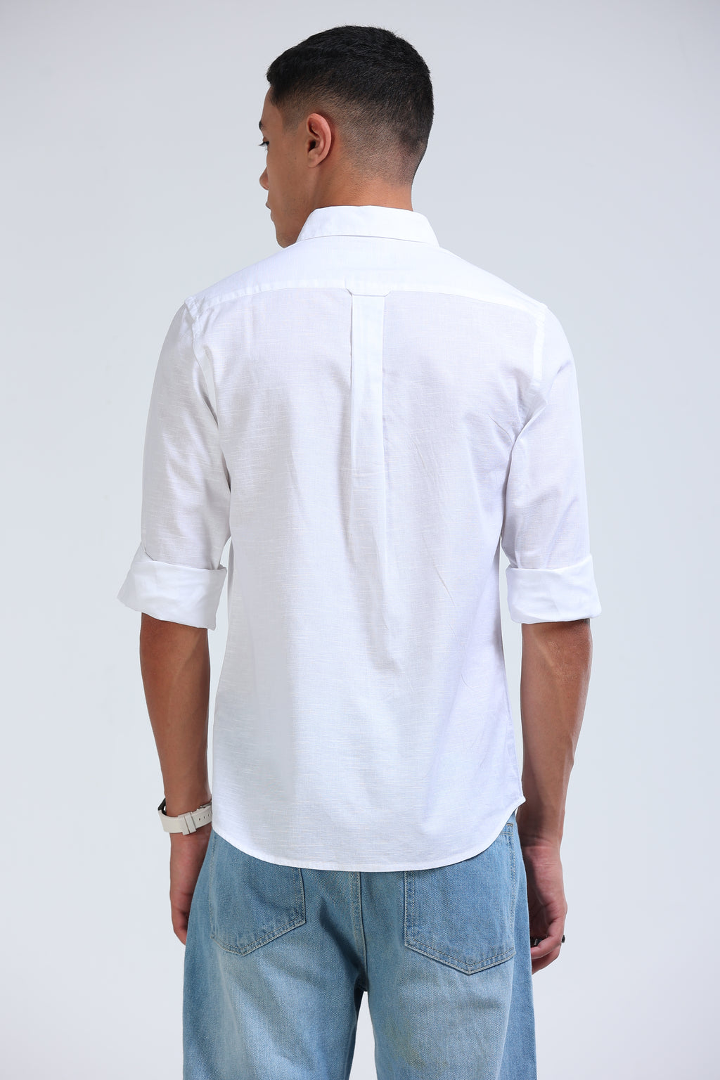 Polonia Linen Shirt - White