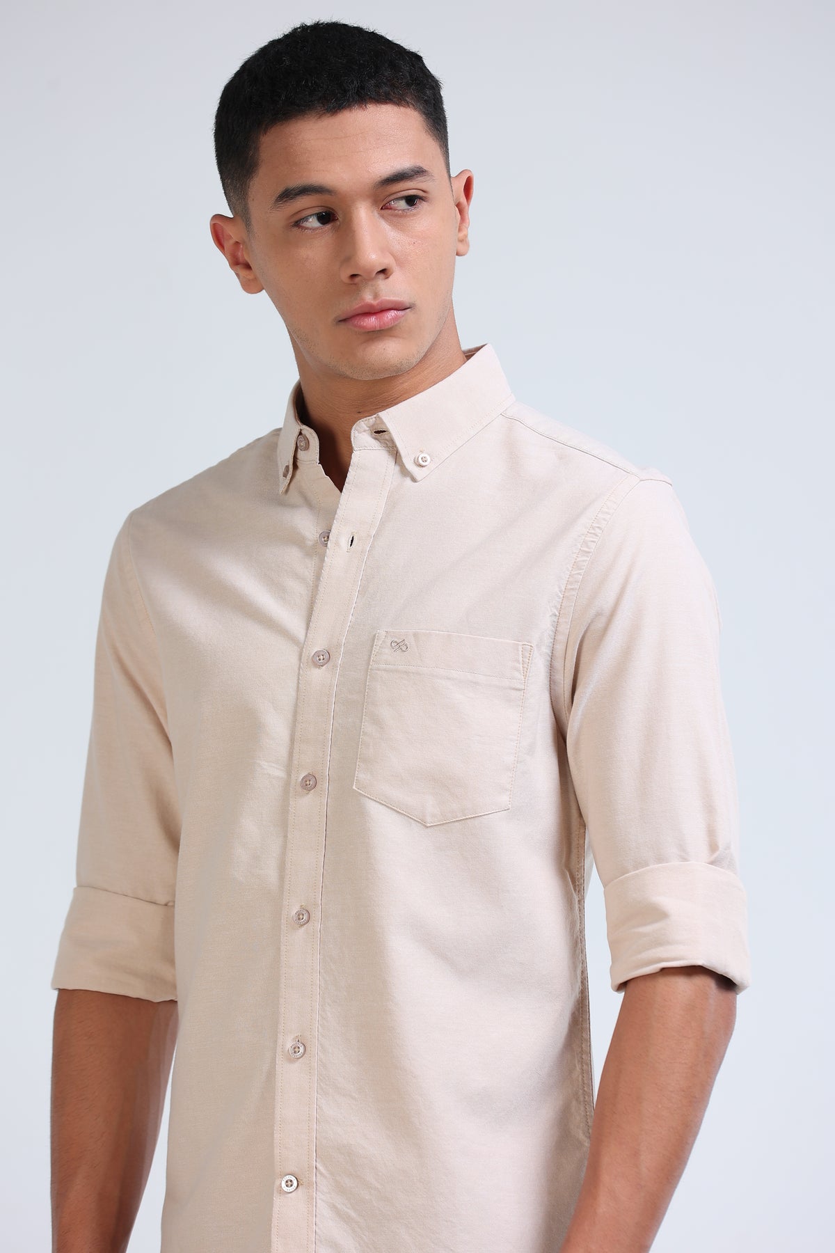 Oxford Shirt - Light Beige
