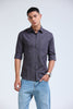 Polonia Linen Shirt - Dark Grey